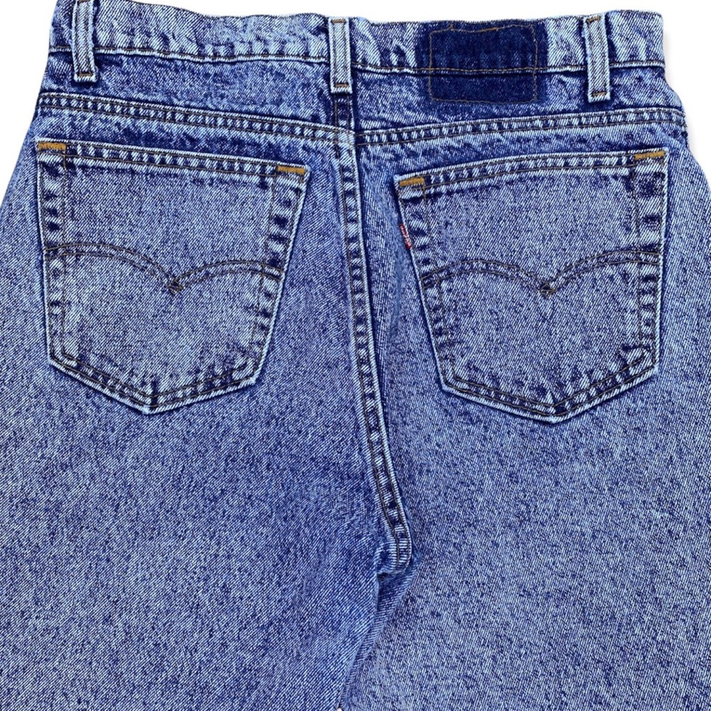 Vintage 80s Acid Wash Red Tab Tapred Levis size W34 L30